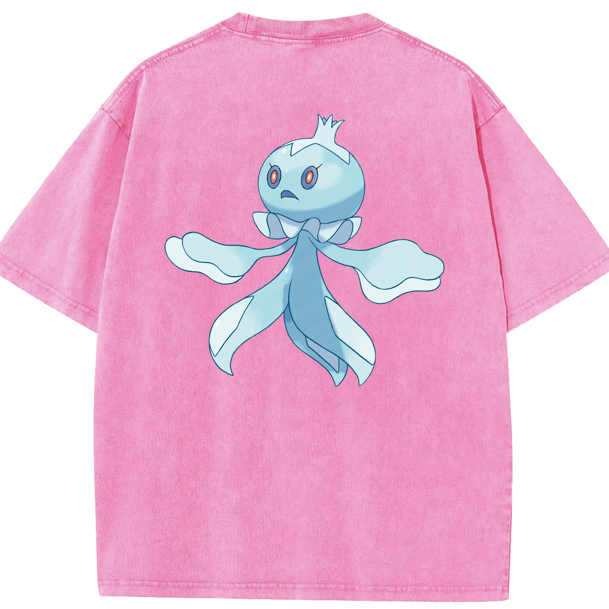 （画像用） ポケットモンスター Pokémon 綿100% ヴィンテージ風 半袖Tシャツ（背面プリント）